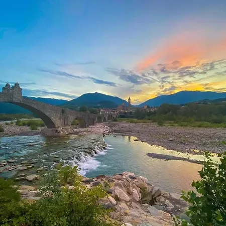 Cascina Bruna - Terrazza Panoramica E Giardino A Bobbio, Val Trebbia * Bobbio