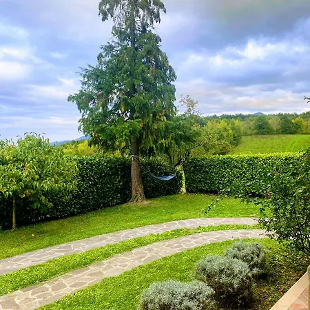 Villa Cascina Bruna - Terrazza Panoramica E Giardino A Bobbio, Val Trebbia