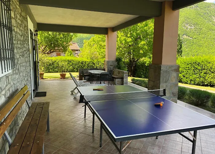 Cascina Bruna - Terrazza Panoramica E Giardino A Bobbio, Val Trebbia * Bobbio