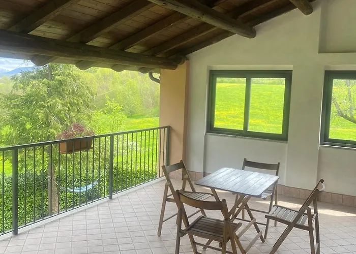 Cascina Bruna - Terrazza Panoramica E Giardino A Bobbio, Val Trebbia * Боббио