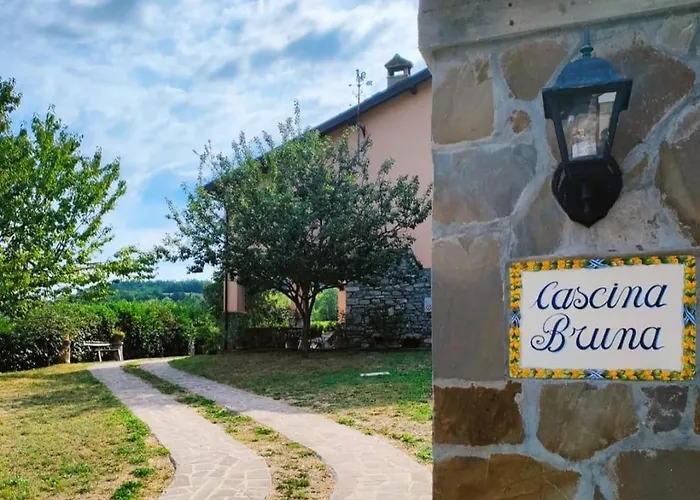 Cascina Bruna - Terrazza Panoramica E Giardino A Bobbio, Val Trebbia Vila