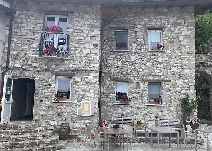 Cascina Bruna - Terrazza Panoramica E Giardino A Bobbio, Val Trebbia Tatil Evi Bobbio