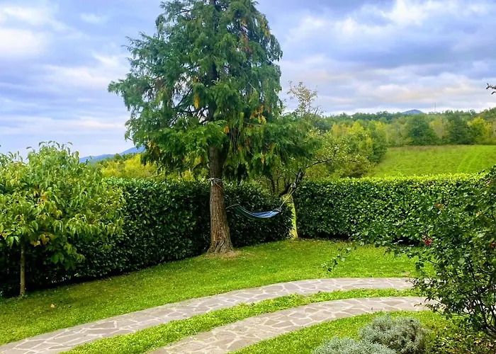 Villa Cascina Bruna - Terrazza Panoramica E Giardino A Bobbio, Val Trebbia