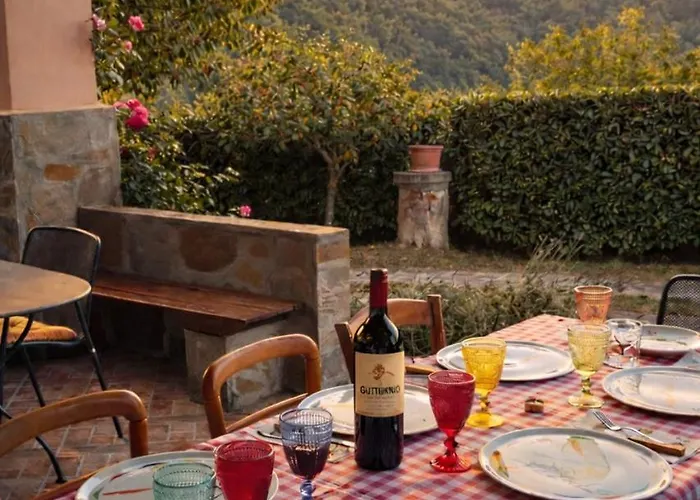 Villa Cascina Bruna - Terrazza Panoramica E Giardino A Bobbio, Val Trebbia Bobbio